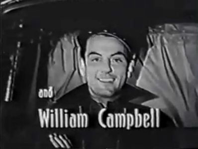 William Campbell and Beth Morris in Cannonball (1958)