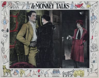 Don Alvarado, Olive Borden, and Jane Winton in The Monkey Talks (1927)