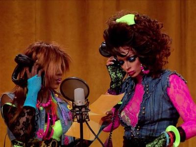Alyssa Edwards and Coco Montrese in RuPaul's Drag Race (2009)