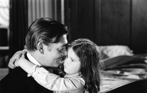 Clark Gable and Cammie King Conlon in Gone with the Wind (1939)