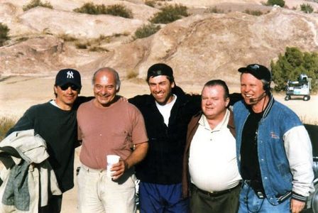 Scott Baio, John Duffy, Jack McGee, Tony Vitale, and Burt Young in Very Mean Men (2000)