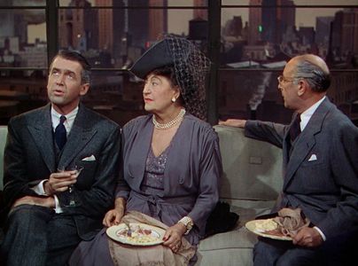James Stewart, Constance Collier, and Cedric Hardwicke in Rope (1948)