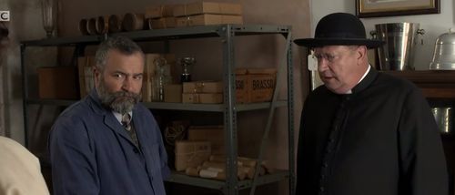 Mark Williams and Gary Oliver in Father Brown (2013)