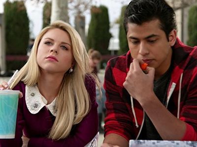 Erick Lopez and Bailey De Young in Faking It (2014)