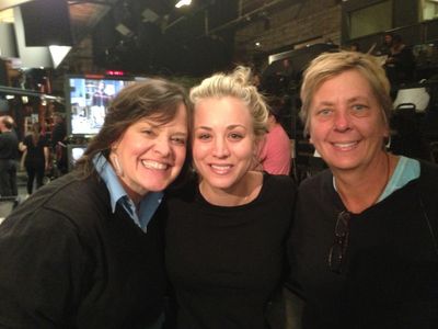 with Kaley Cuoco and Beth Hebert