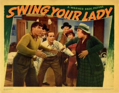 Humphrey Bogart, Louise Fazenda, Nat Pendleton, Penny Singleton, Frank Weaver, and Leon Weaver in Swing Your Lady (1938)