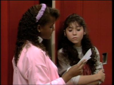Heather Hopper and Lark Voorhies in Good Morning, Miss Bliss (1987)