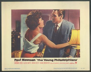 Adam West and Diane Brewster in The Young Philadelphians (1959)