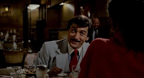 Robert De Niro, Diahnne Abbott, and Chuck Low in The King of Comedy (1982)