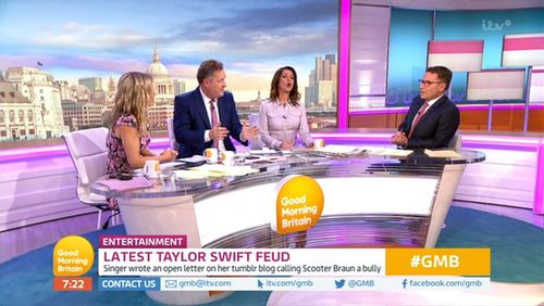 Piers Morgan, Susanna Reid, Richard Arnold, and Charlotte Hawkins in Good Morning Britain: Episode dated 2 July 2019 (20