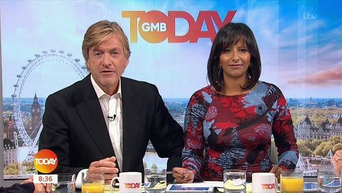 Richard Madeley and Ranvir Singh in GMB Today (2017)