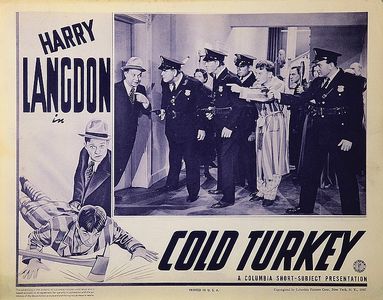 Harry Langdon, Monte Collins, Vernon Dent, Bud Jamison, and Eddie Laughton in Cold Turkey (1940)