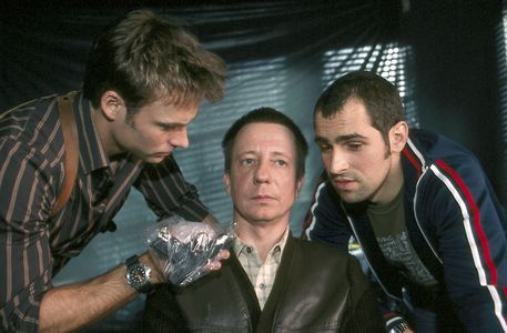 Marco Girnth, Gabriel Merz, and Steffen Scheumann in Leipzig Homicide (2001)