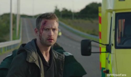 Playing Caleb in BBC Casualty