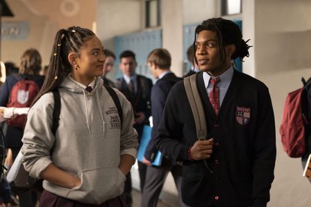 Still of Samuel-Taylor and Tiana Le in Big Shot