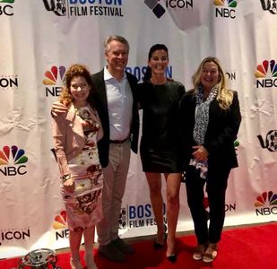 Tate Donovan, Devin Adair, and Laure Sudreau at an event for Grace (2018)