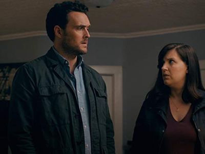 Owain Yeoman and Allison Tolman in Emergence: No Outlet (2019)