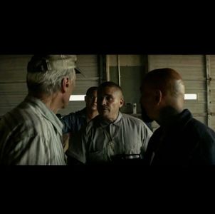 Clint Eastwood, Robert LaSardo, Saul Huezo, and Lee Coc in The Mule (2018)