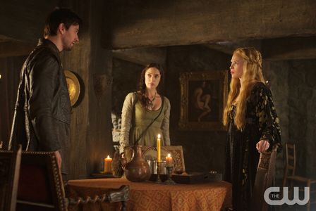 Still of Torrance Coombs, Alexandra Ordolis, and Celina Sinden in Reign 