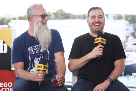 Bryan Johnson and Brian Quinn at an event for IMDb at San Diego Comic-Con: IMDb at San Diego Comic-Con 2018 (2018)