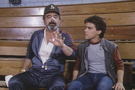 Victor French and Joel Hoffman in Highway to Heaven (1984)