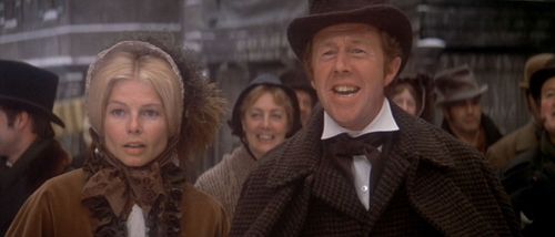 Michael Medwin and Mary Peach in Scrooge (1970)