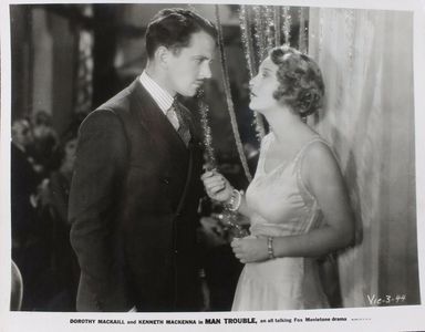 Dorothy Mackaill and Kenneth MacKenna in Man Trouble (1930)