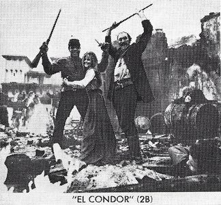 Jim Brown, Lee Van Cleef, and Marianna Hill in El Condor (1970)