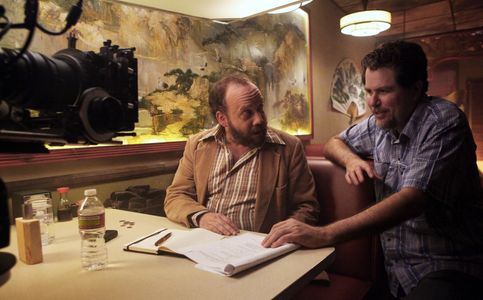 Don Coscarelli and Paul Giamatti in John Dies at the End (2012)