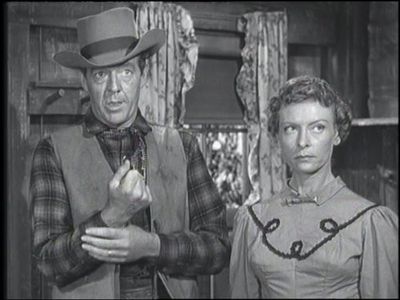Ann Doran and Frank Fenton in The Lone Ranger (1949)