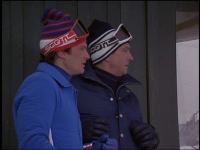 Frank M. Benard and Cesare Danova in Charlie's Angels: Terror on Skis (1979)