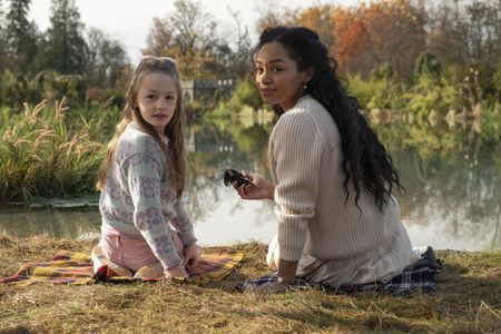 Tahirah Sharif and Amelie Bea Smith in The Haunting of Bly Manor (2020)