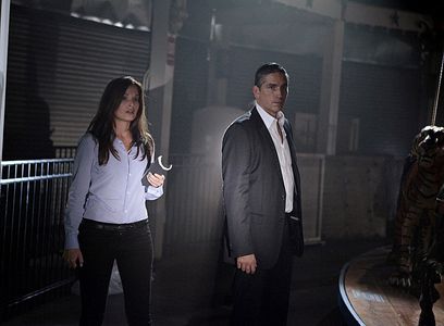Jim Caviezel and Gloria Votsis in Person of Interest (2011)