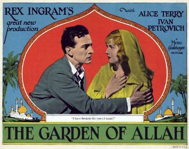 Iván Petrovich and Alice Terry in The Garden of Allah (1927)