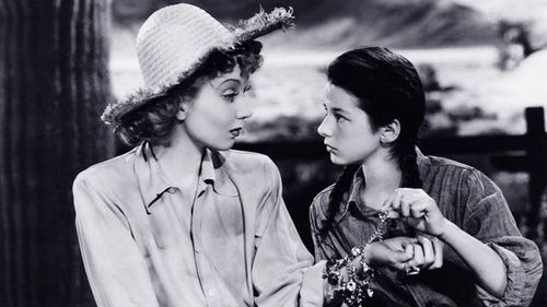 Ann Sothern and Virginia Weidler in Gold Rush Maisie (1940)