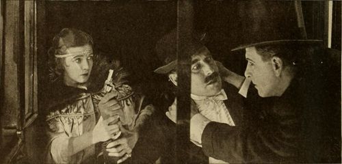 Irene Castle, Warner Oland, and Milton Sills in Patria (1917)