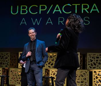 Nelson Leis at the 2022 UBCP/ACTRA Awards