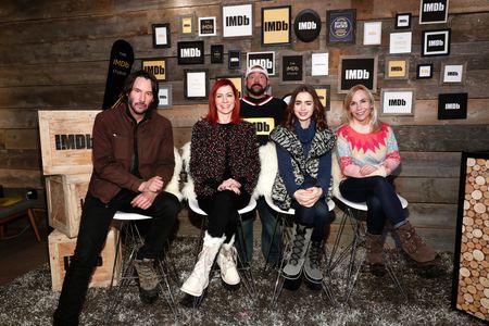 Keanu Reeves, Kevin Smith, Marti Noxon, Carrie Preston, and Lily Collins
