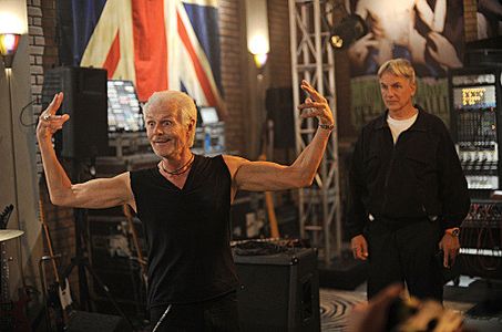 Mark Harmon and Michael Des Barres in NCIS (2003)