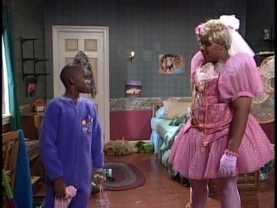 Leon Frierson and Kenan Thompson in All That (1994)