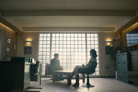 Alice Lowe and Fionn Whitehead in Black Mirror: Bandersnatch (2018)