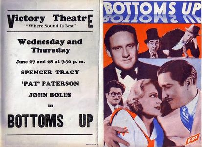 Spencer Tracy, John Boles, Harry Green, Herbert Mundin, Pat Paterson, and Sid Silvers in Bottoms Up (1934)