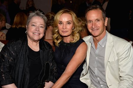 Kathy Bates, Jessica Lange, and Dante Di Loreto at an event for American Horror Story (2011)