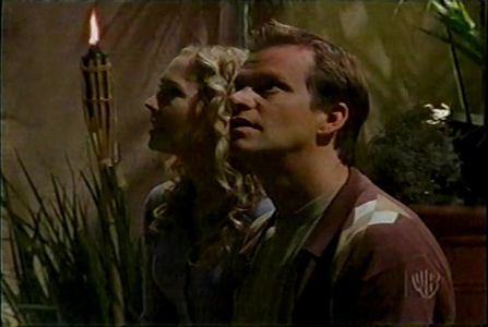 Mark Benninghoffen and Justine Priestley in Movie Stars (1999)