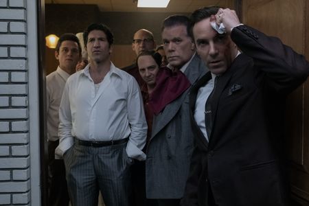 Ray Liotta, Alessandro Nivola, Corey Stoll, Jon Bernthal, John Magaro, and Billy Magnussen in The Many Saints of Newark 