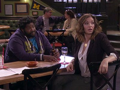 Bianca Kajlich and Ron Funches in Undateable (2014)