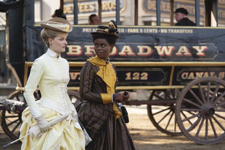 Louisa Jacobson and Denée Benton in The Gilded Age (2022)
