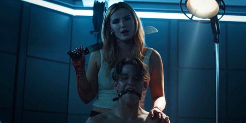 Bella Thorne and Nico Greetham in American Horror Stories (2021)