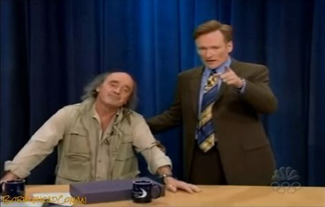 Conan O'Brien and Georges Brossard in Late Night with Conan O'Brien (1993)