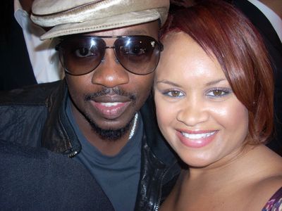 Anthony Hamilton and Stacy Arnell atteding the 2008 Smash Box Fall Fashion Show at Smashbox in Culver City, CA